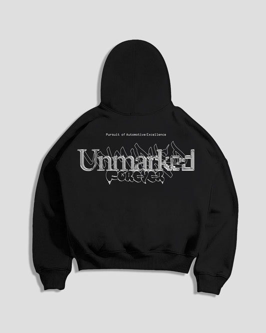 Unmarked 'Forever' Hoodie - Kuro Black