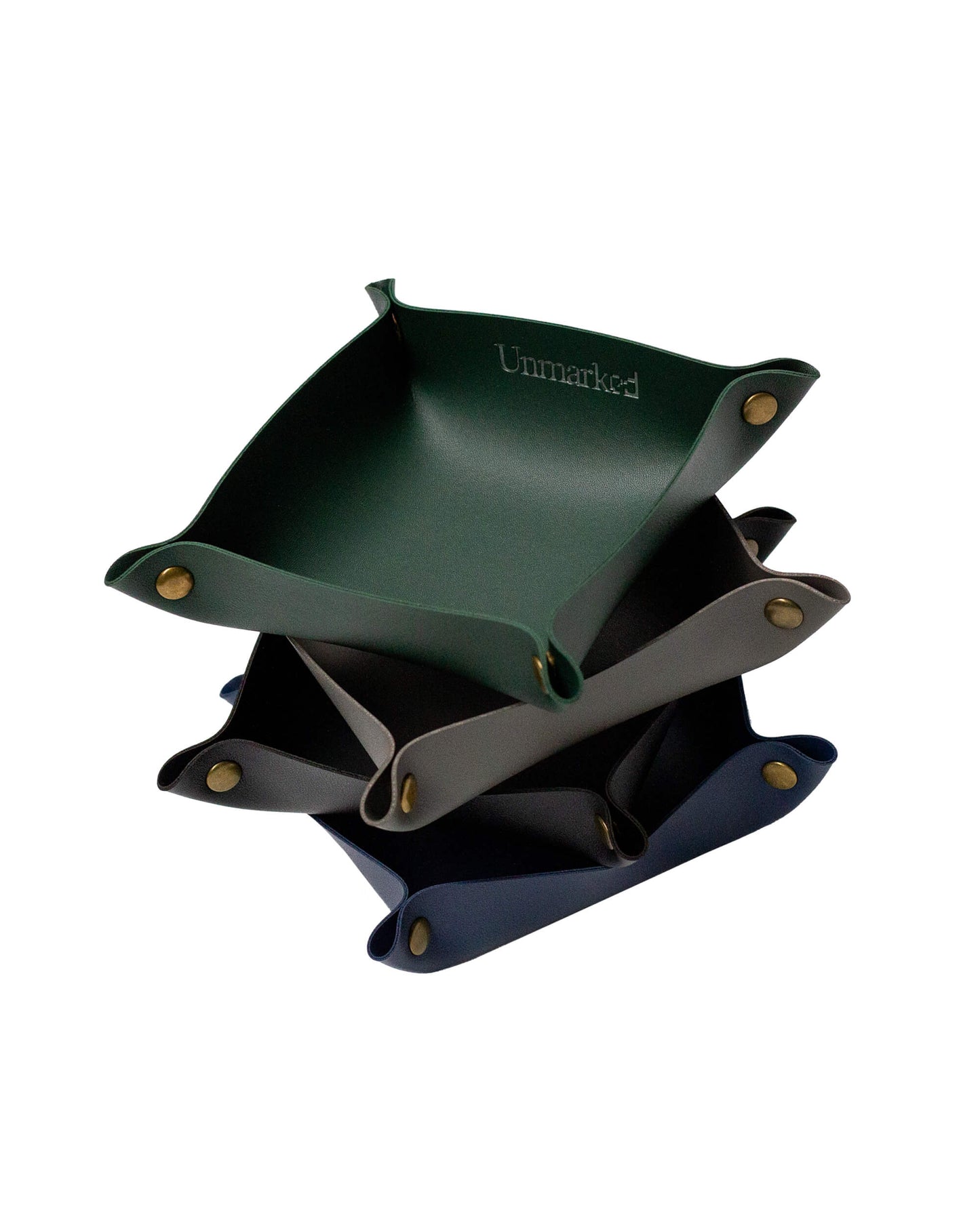 Leather Valet Key Tray