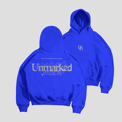 Unmarked 'Forever'  Hoodie - Fuji Blue