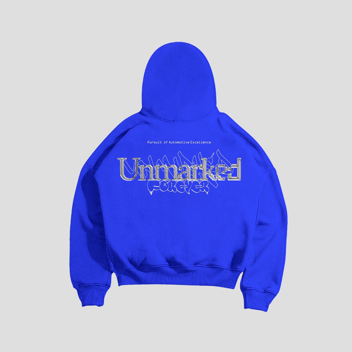 Unmarked 'Forever'  Hoodie - Fuji Blue