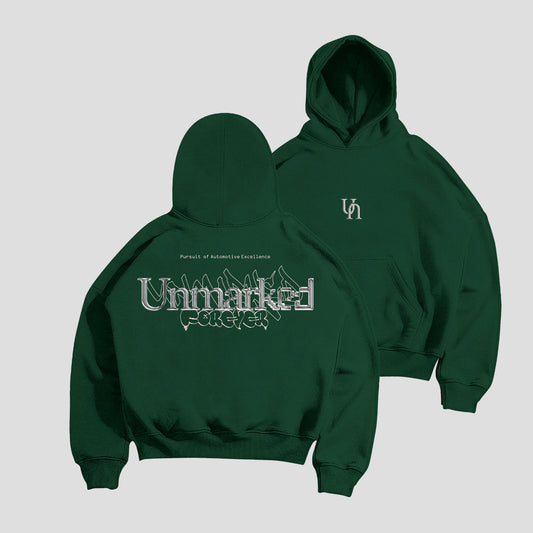 Unmarked 'Forever'  Hoodie - Heritage Green