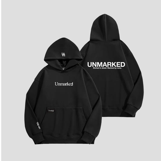 Unmarked 'Un-ltd' Hoodie - Kuro Black