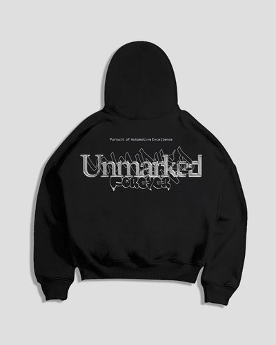 Unmarked 'Forever'  Hoodie - Kuro Black